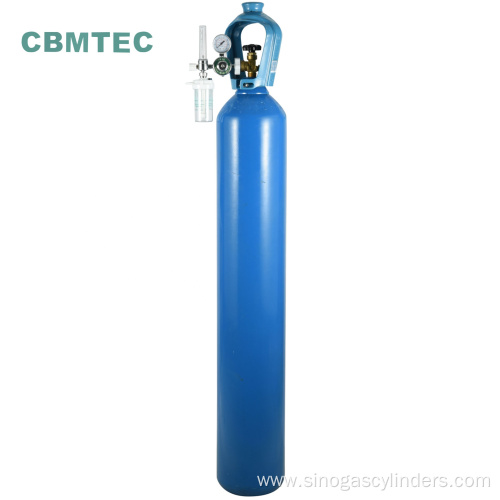 Hospital Use Grade 47L Steel Oxygen Cylinders